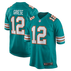 Bob Griese Miami Dolphins Retired Player Jersey - Aqua - Nike