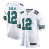 Bob Griese Miami Dolphins Retired Player Jersey - White - Nike