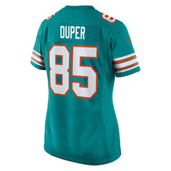 Mark Duper Miami Dolphins Women's Retired Player Jersey - Aqua - Nike