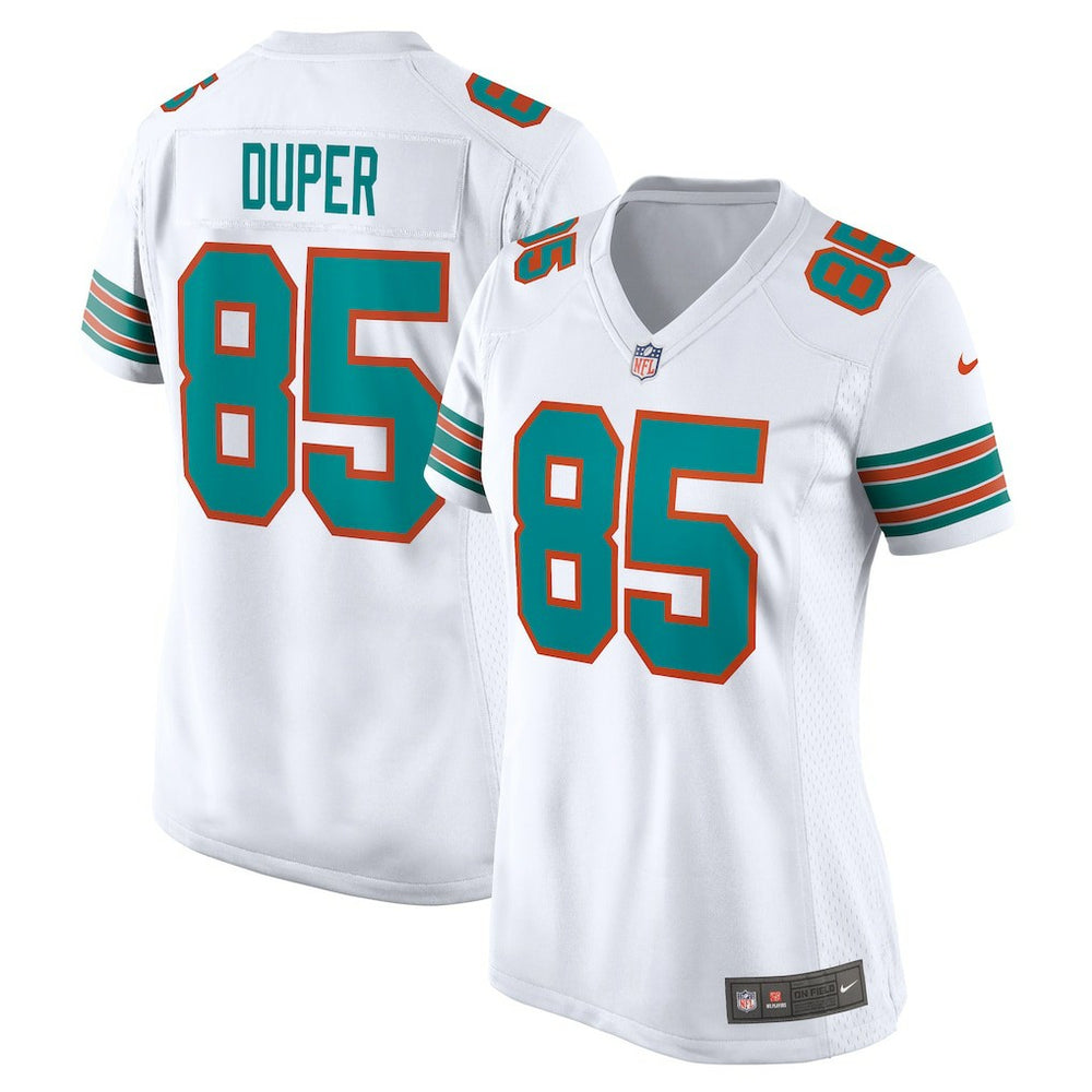 Mark Duper Miami Dolphins Women's Retired Player Jersey - White - Nike