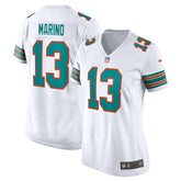 Dan Marino Miami Dolphins Women's Retired Player Jersey - White - Nike