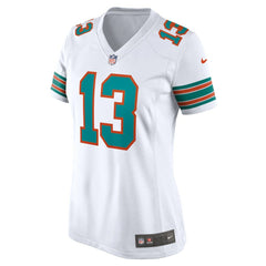 Dan Marino Miami Dolphins Women's Retired Player Jersey - White - Nike
