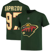 Kirill Kaprizov Minnesota Wild Youth Player Name & Number T-Shirt - Green | NHL discount