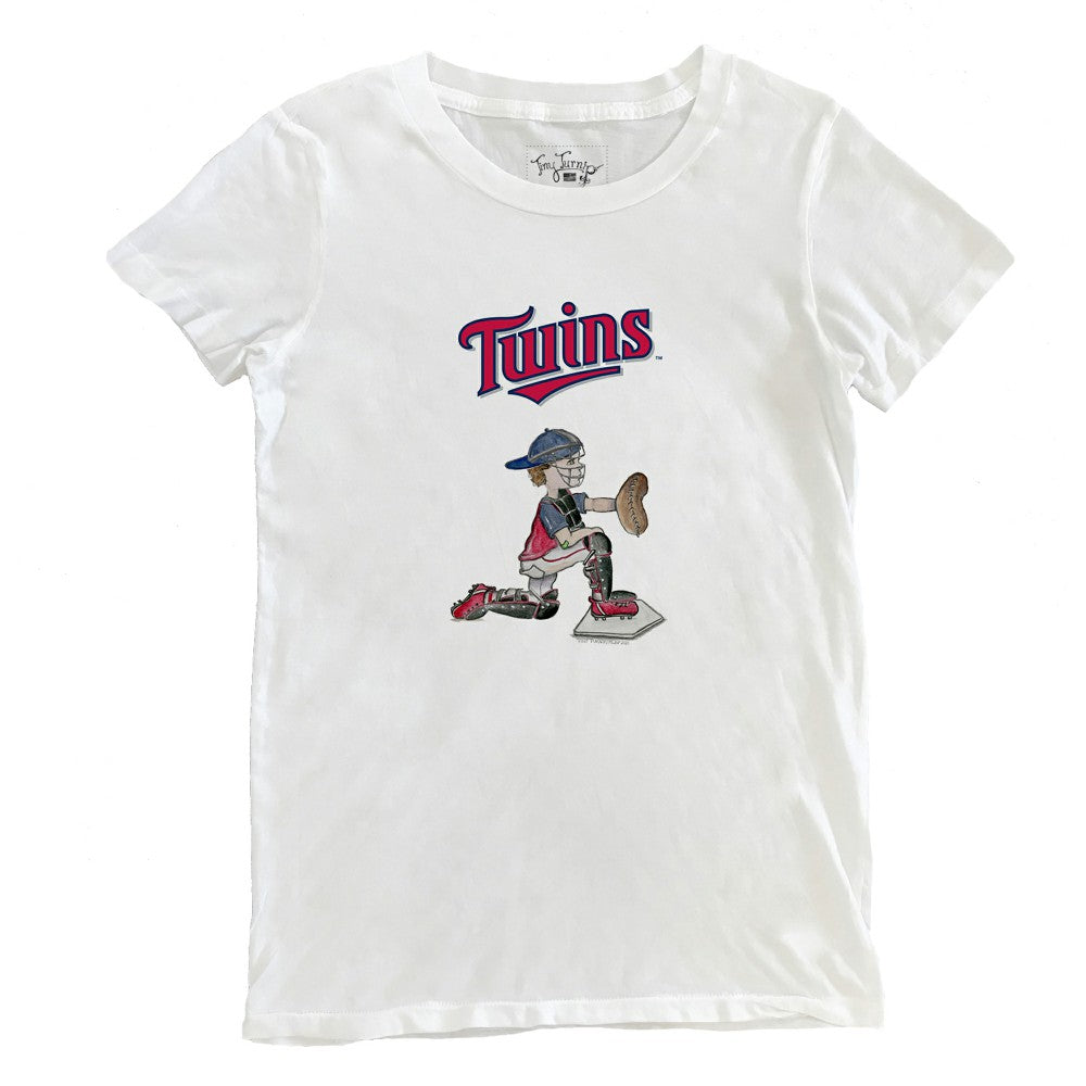 Minnesota Twins Tiny Turnip Women's Caleb the Catcher T-Shirt Outlet