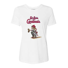 St. Louis Cardinals Tiny Turnip Women's Kate the Catcher T-Shirt Outlet