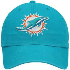 Miami Dolphins '47 Youth Logo Clean Up Adjustable Hat - Aqua - 47 brand