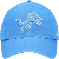 Detroit Lions '47 Youth Logo Clean Up Adjustable Hat - Blue - 47 brand