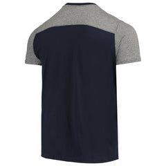 Denver Broncos Majestic Threads Field Goal Slub T-Shirt - Navy/Gray - NFL