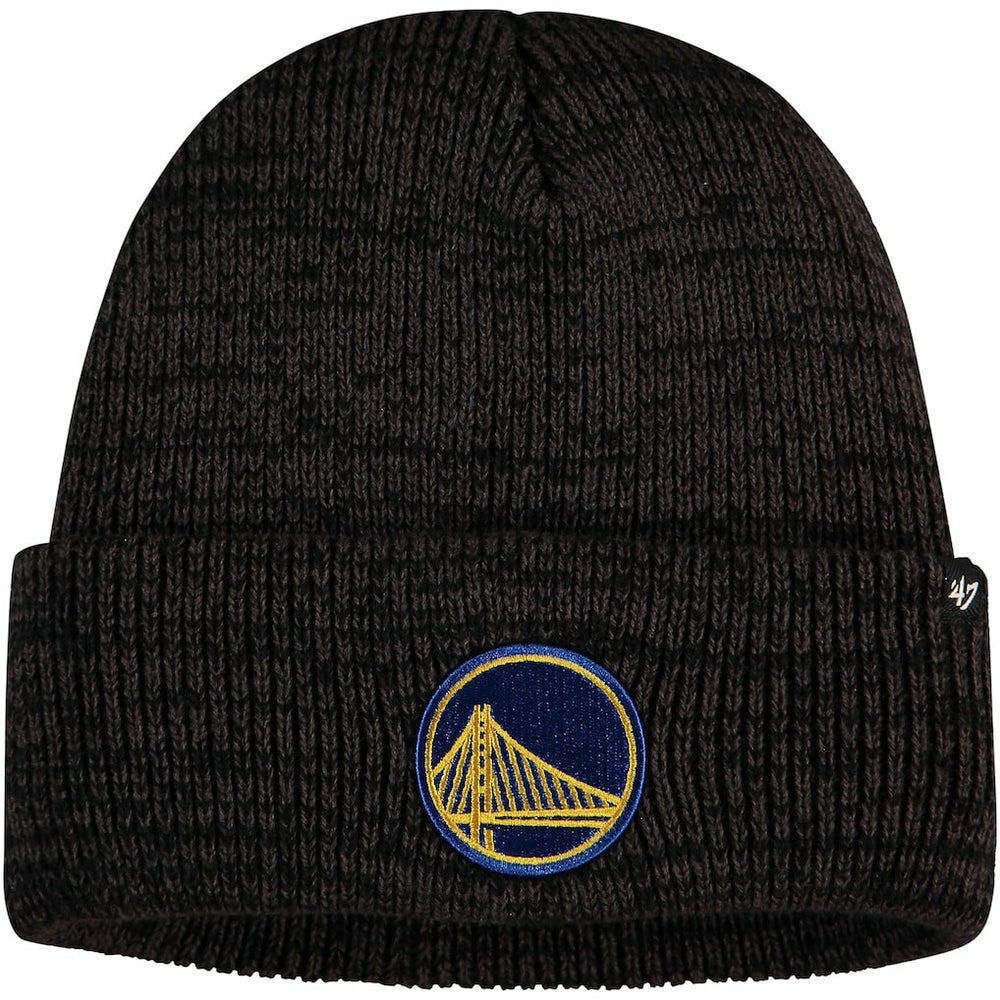 47 brand Golden State Warriors '47 Brain Freeze Cuffed Knit Hat Black