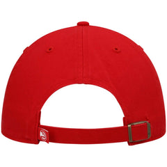47 brand Atlanta Hawks '47 Core Logo Clean Up Adjustable Hat Red