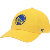 47 brand Golden State Warriors '47 Core Logo Clean Up Adjustable Hat Gold