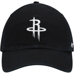 47 brand Houston Rockets '47 Core Logo Clean Up Adjustable Hat Black