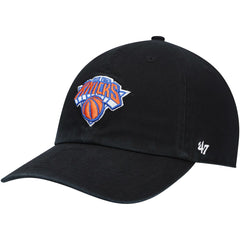 47 brand New York Knicks '47 Core Logo Clean Up Adjustable Hat Black