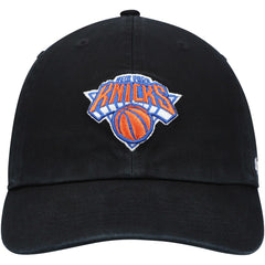 47 brand New York Knicks '47 Core Logo Clean Up Adjustable Hat Black