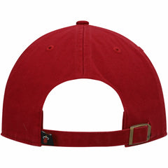47 brand Miami Heat '47 Core Logo Clean Up Adjustable Hat Red