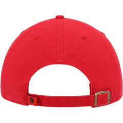 47 brand Toronto Raptors '47 Core Logo Clean Up Adjustable Hat Red