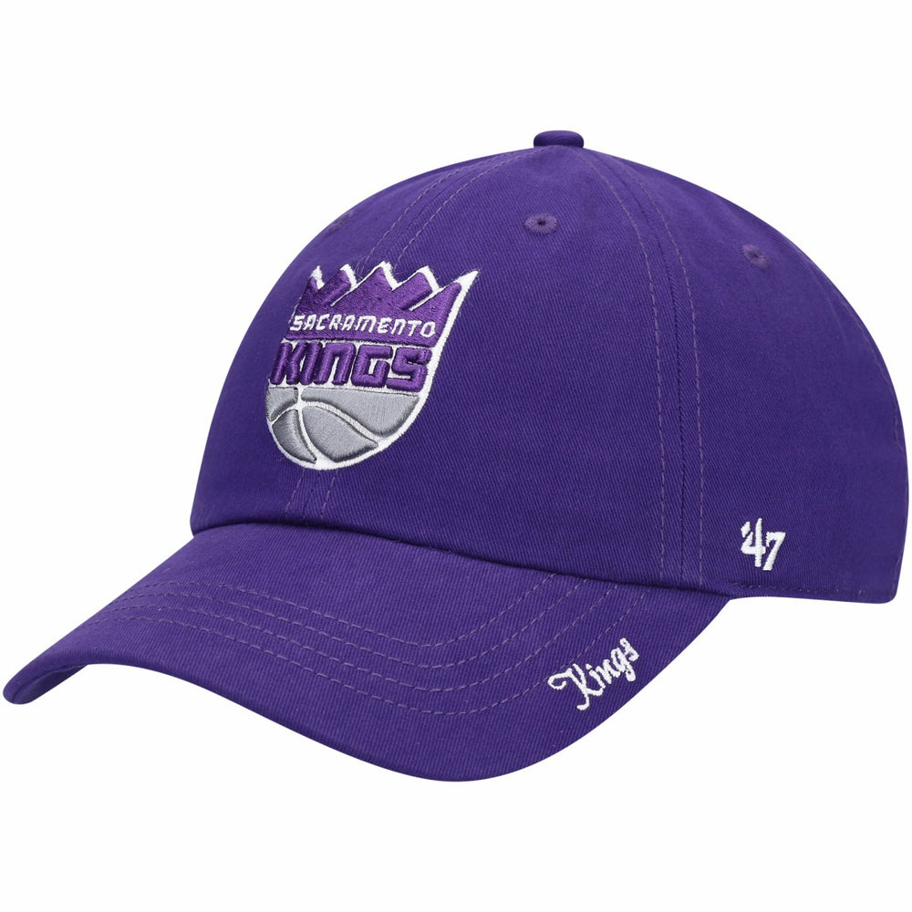 47 brand Sacramento Kings '47 Women's Miata Clean Up Logo Adjustable Hat Purple