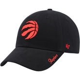 47 brand Toronto Raptors '47 Women's Miata Clean Up Logo Adjustable Hat Black