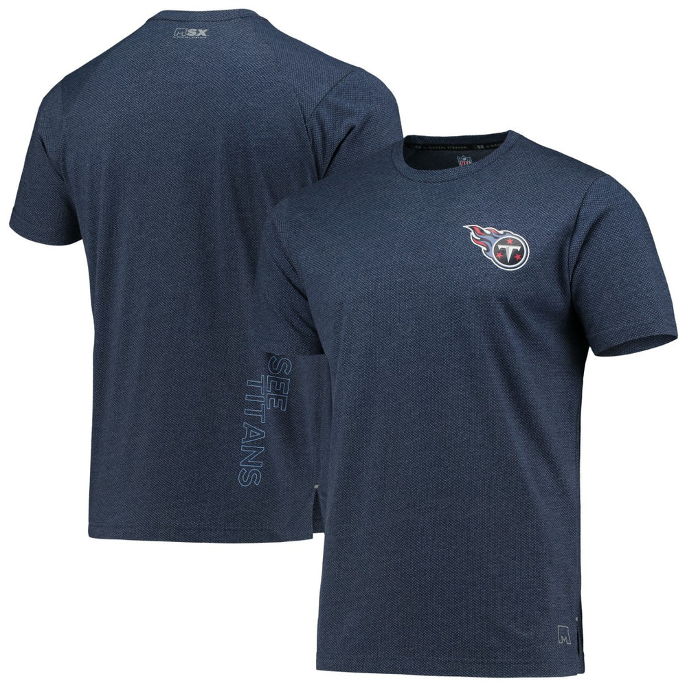 Tennessee Titans MSX by Michael Strahan Motivation Performance T-Shirt - Navy - NFL