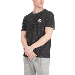 Pittsburgh Steelers Tommy Hilfiger Essential Pocket T-Shirt - Black - NFL