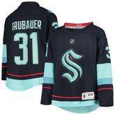 Philipp Grubauer Seattle Kraken Youth Home Replica Player Jersey - Deep Sea Blue | NHL Lifestyle
