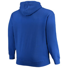 Los Angeles Rams New Era Big & Tall Primary Logo Pullover Hoodie - Royal - NFL