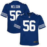 Quenton Nelson Indianapolis Colts Youth Game Jersey - Royal - Nike
