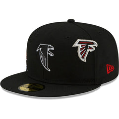 Atlanta Falcons New Era Just Don 59FIFTY Fitted Hat - Black - NFL