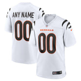 Cincinnati Bengals Game Custom Jersey - White - Nike