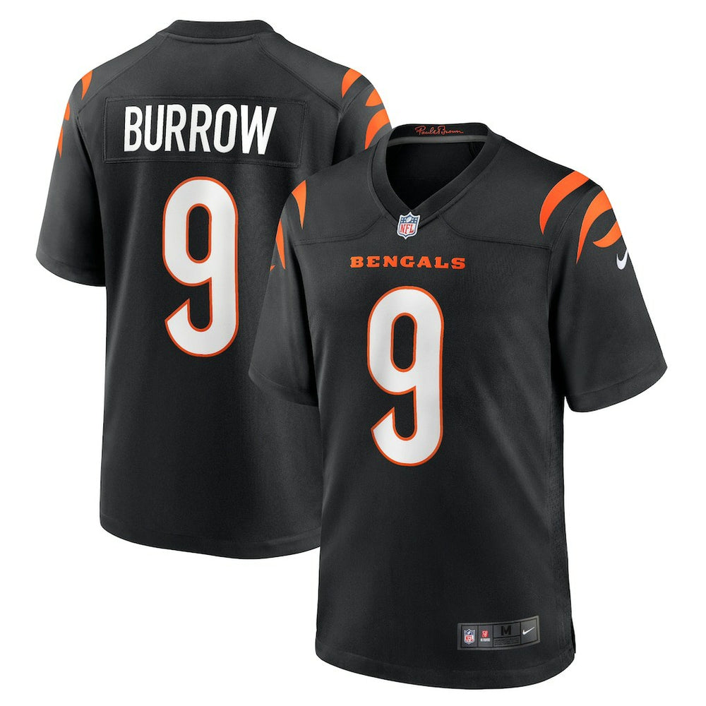 Joe Burrow Cincinnati Bengals Player Game Jersey - Black - Nike