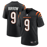 Joe Burrow Cincinnati Bengals Player Game Jersey - Black - Nike