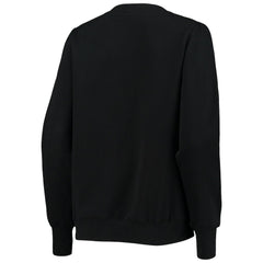New Orleans Saints Cuce Women's Winners Square Neck Pullover Sweatshirt - Black - NFL