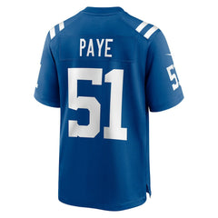 Indianapolis Colts Game Jersey - Royal - Nike