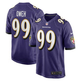 Odafe Oweh Baltimore Ravens Game Jersey - Purple - Nike