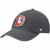 Denver Broncos '47 Clean Up Adjustable Hat - Charcoal - 47 brand