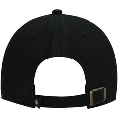 New Orleans Saints '47 Clean Up Script Adjustable Hat - Black - 47 brand
