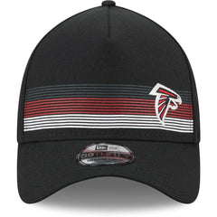 Atlanta Falcons New Era Flawless Stripe 39THIRTY Flex Hat - Black - NFL