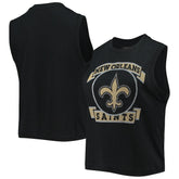New Orleans Saints Junk Food Women's Rib Ranger Muscle Tank Top - Black - NFL