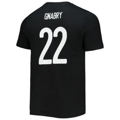 Adidas - Serge Gnabry Bayern Munich Amplifier Name & Number T-Shirt - Black