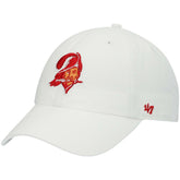 Tampa Bay Buccaneers '47 Clean Up Adjustable Hat - White - 47 brand