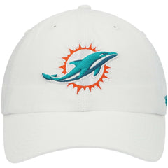 Miami Dolphins '47 Clean Up Adjustable Hat - White - 47 brand