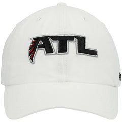 Atlanta Falcons '47 Clean Up Adjustable Hat - White - 47 brand