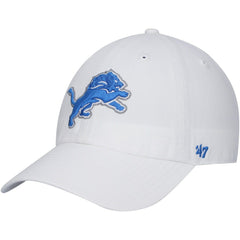 Detroit Lions '47 Clean Up Adjustable Hat - White - 47 brand