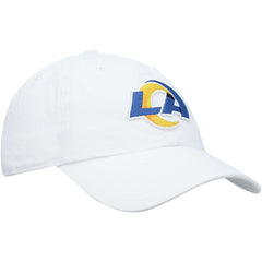 Los Angeles Rams '47 Logo Clean Up Adjustable Hat - White - 47 brand