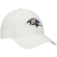Baltimore Ravens '47 Clean Up Adjustable Hat - White - 47 brand