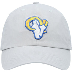 Los Angeles Rams '47 Logo Clean Up Adjustable Hat - Gray - 47 brand