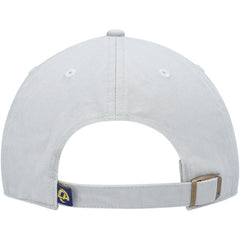 Los Angeles Rams '47 Logo Clean Up Adjustable Hat - Gray - 47 brand