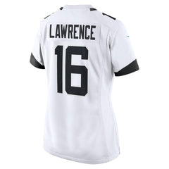 Trevor Lawrence Jacksonville Jaguars Women's Game Jersey - White - Nike
