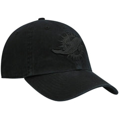 Miami Dolphins '47 Team Tonal Clean Up Adjustable Hat - Black - 47 brand