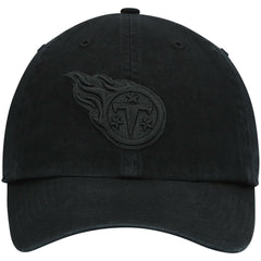 Tennessee Titans '47 Team Tonal Clean Up Adjustable Hat - Black - 47 brand